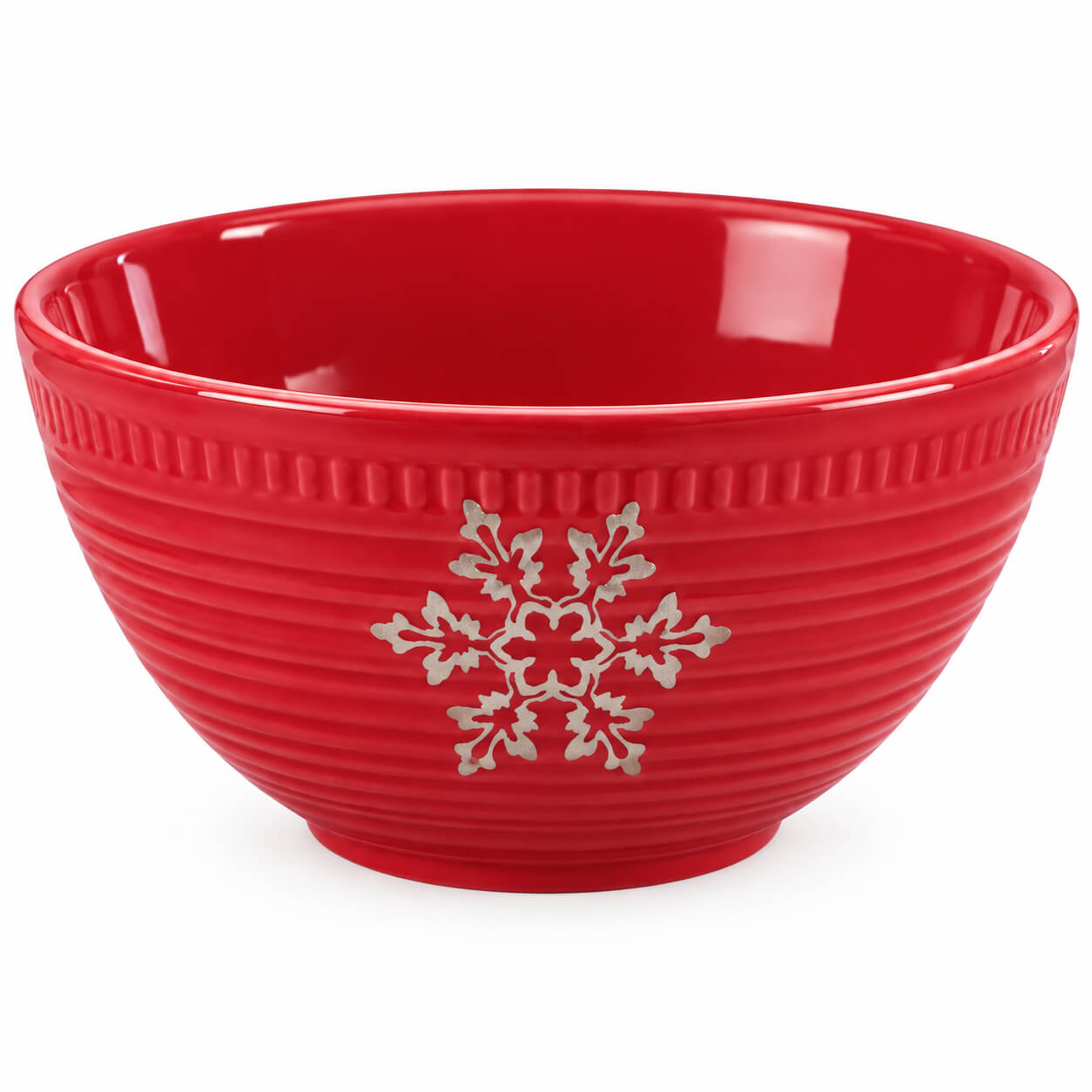 Alpine Lodge Christmas Snowflake Bowls